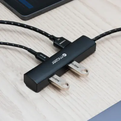 mazer infinitelink slim usb c hub 4 in 1 hdmi multi6140（6）.webp