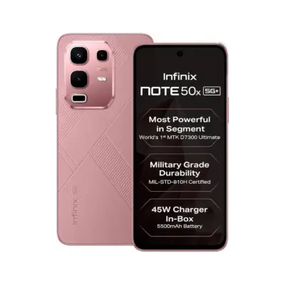 Infinix Note 50x 5G Sunset Spice Pink
