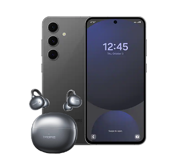 Samsung Galaxy S24 FE bundle with 1MORE Ear Clip S20