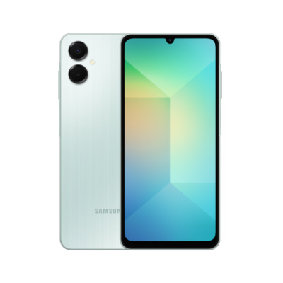 samsung galaxy a06 light green