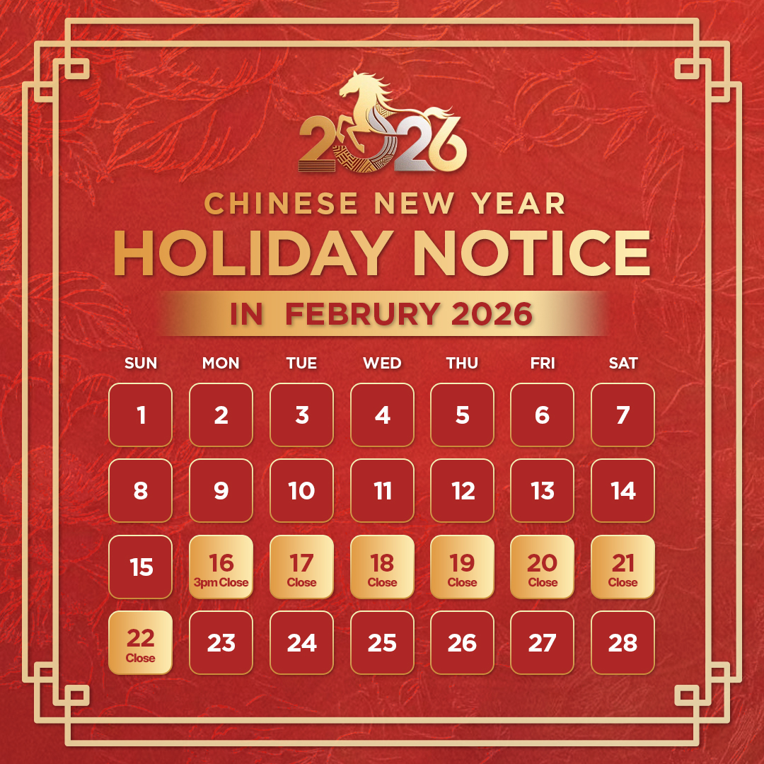 CNY holiday notice