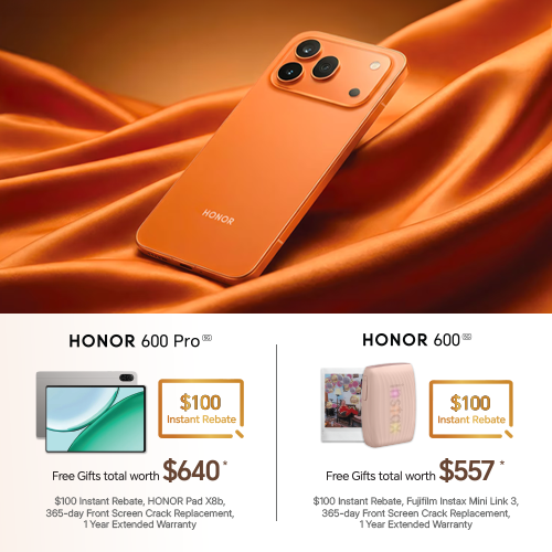 honor 600 pro freegit