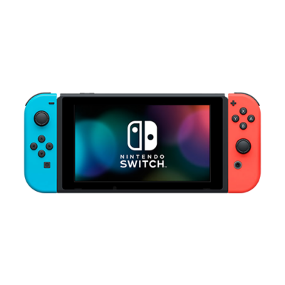 nintendo switch gen1 neon blue red