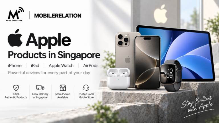 Buy iPhone in Singapore at MobileRelation