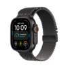 apple watch ultra4 black titanium milanse