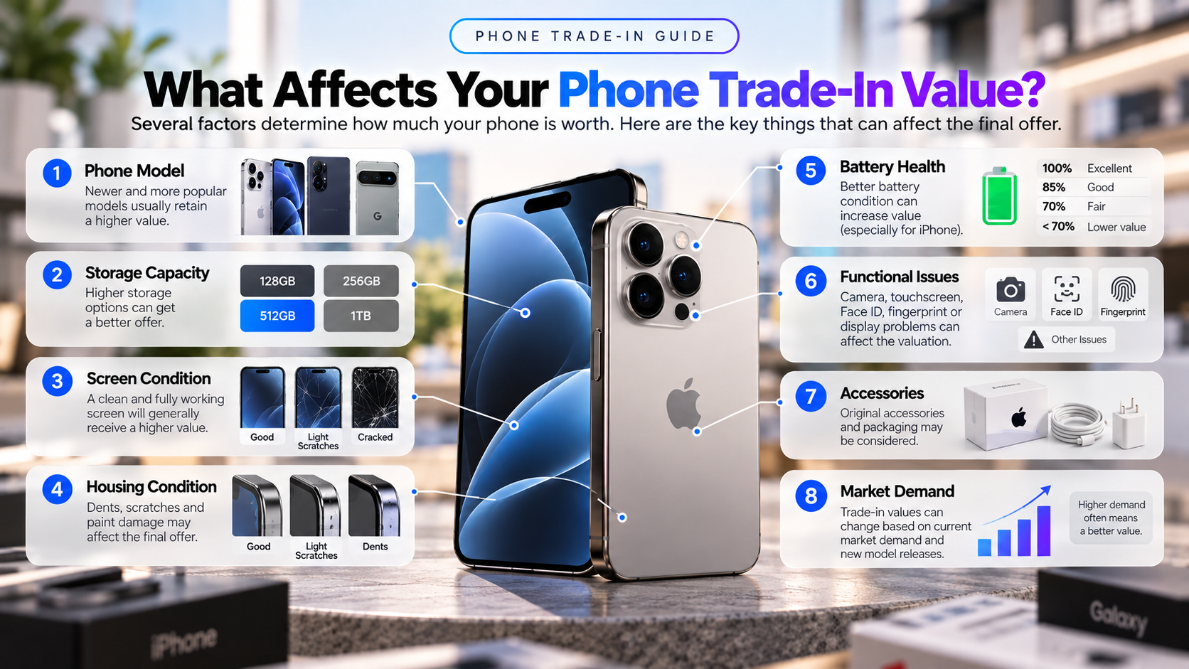 Factors that affect phone trade-in value in Singapore