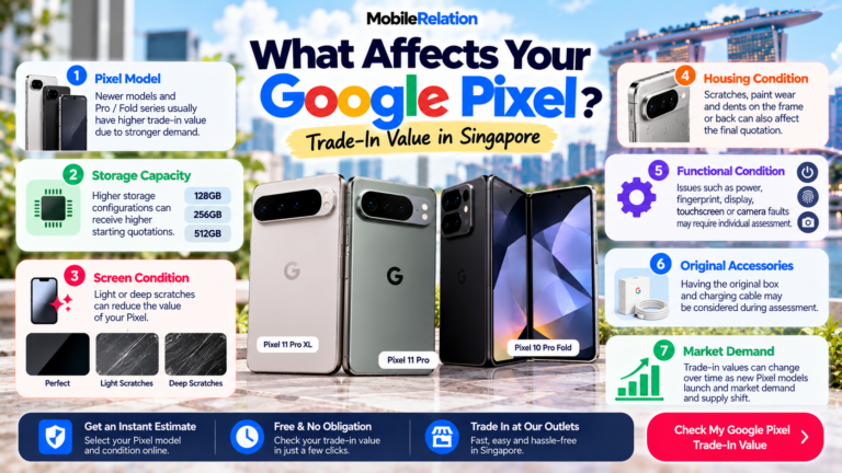 Google Pixel trade-in value Singapore guide