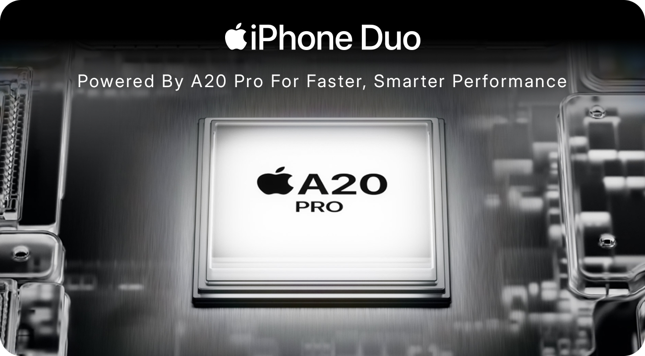 Apple A20 Pro chip powering iPhone Duo performance