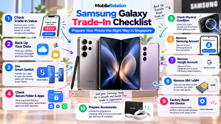 Samsung Galaxy trade-in checklist: check value, back up, Smart Switch, remove accounts, remove SIM and factory reset