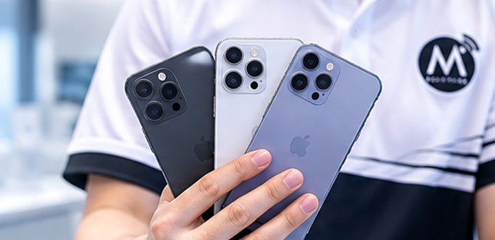 Phones with different storage capacities